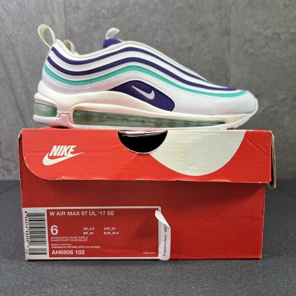 Nike Air Max 97 Ultra 17 Grape Size 6 Womens Sneakers